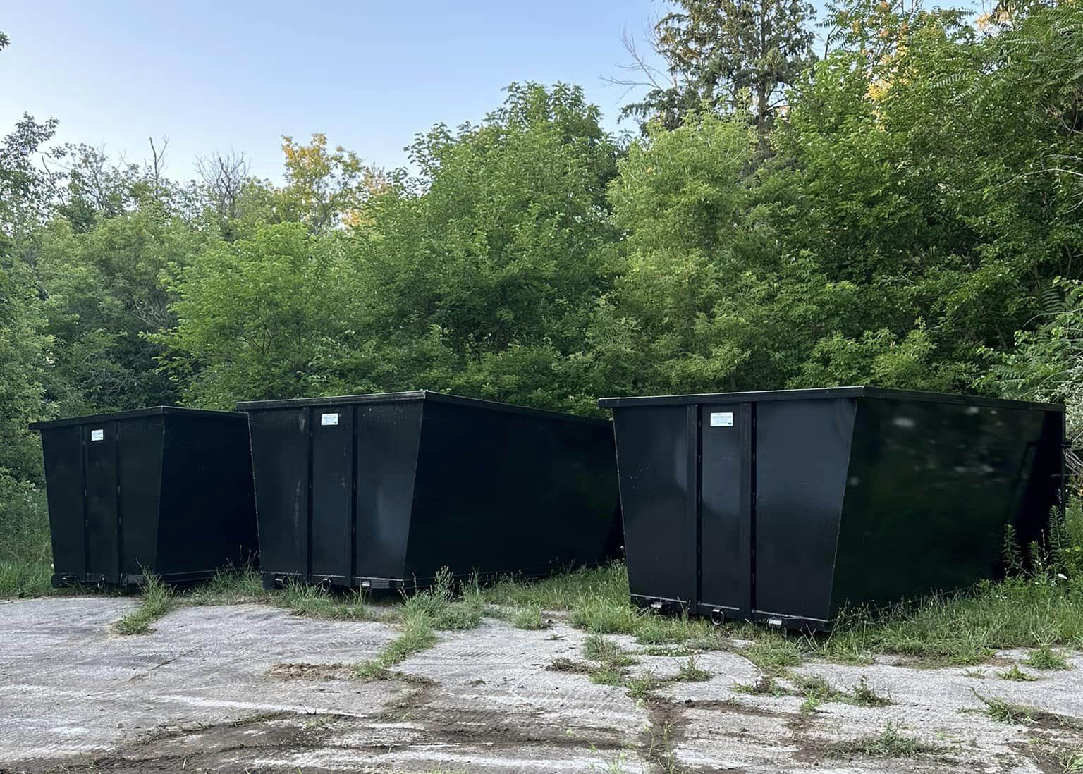 21-yard dumpsters